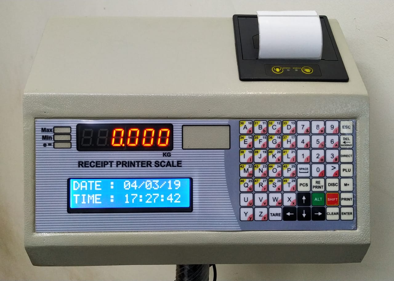 bill printer scale